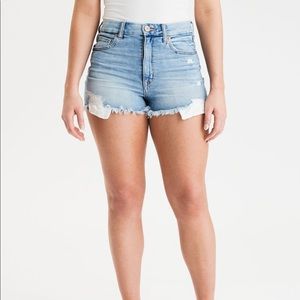 AE Curvy High-Waisted Short Shorts